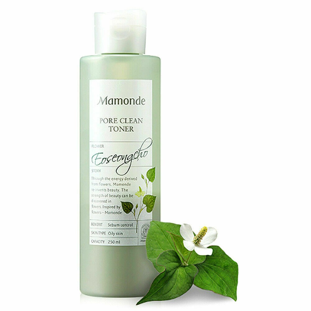 MAMONDE / NƯỚC HOA HỒNG SẠCH dầu nhờn và ngăn ngừa mụn Mamonde Pore Clean Toner 250ml