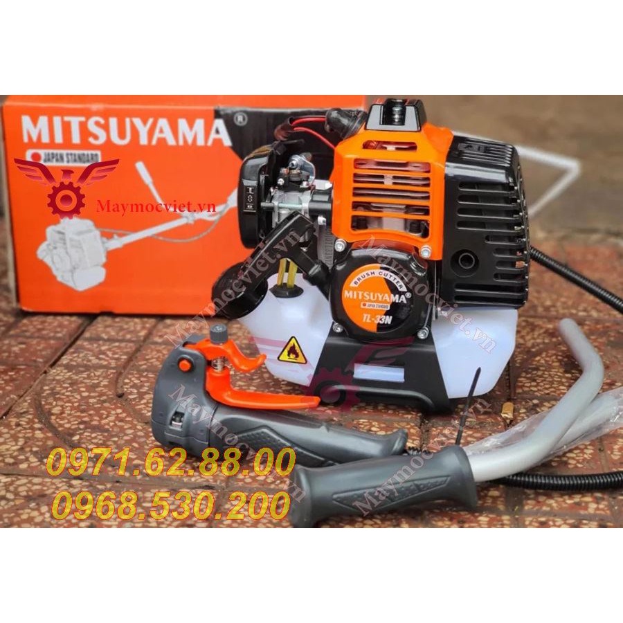 Máy cắt cỏ 2 thì chính hãng Mitsuyama TL33N