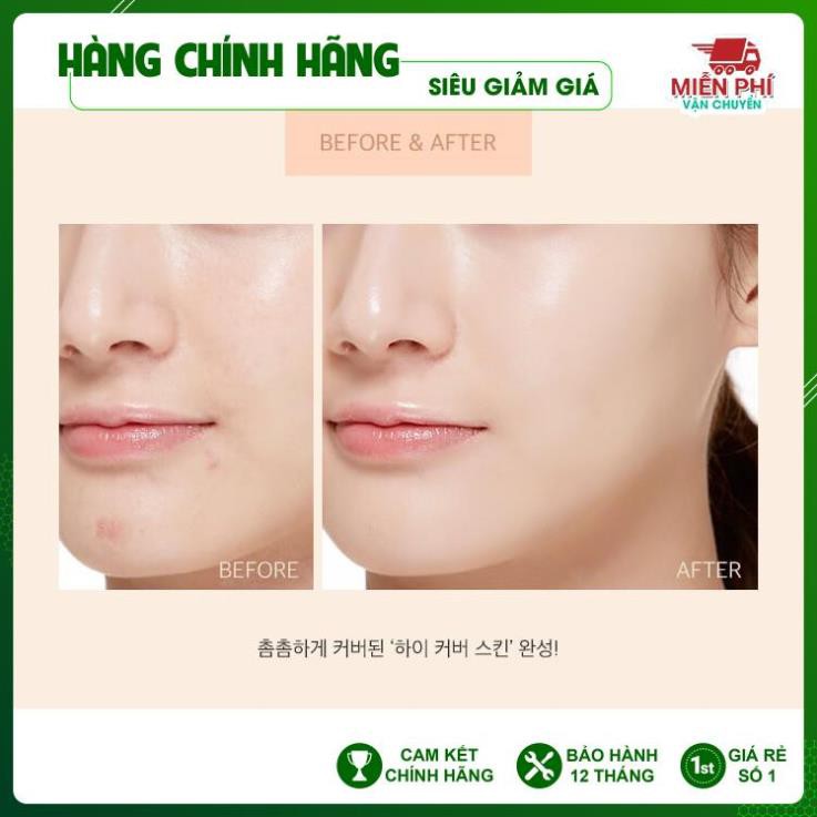 [Dùng là mê] Phấn Nước AprilSkin với 2 tông màu #21, #22, Magic Snow Cushion Black SPF 50++ 15g