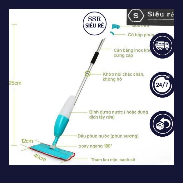 Cây Lau Nhà Phun Sương SSR SPRAY MOP (PD95128)