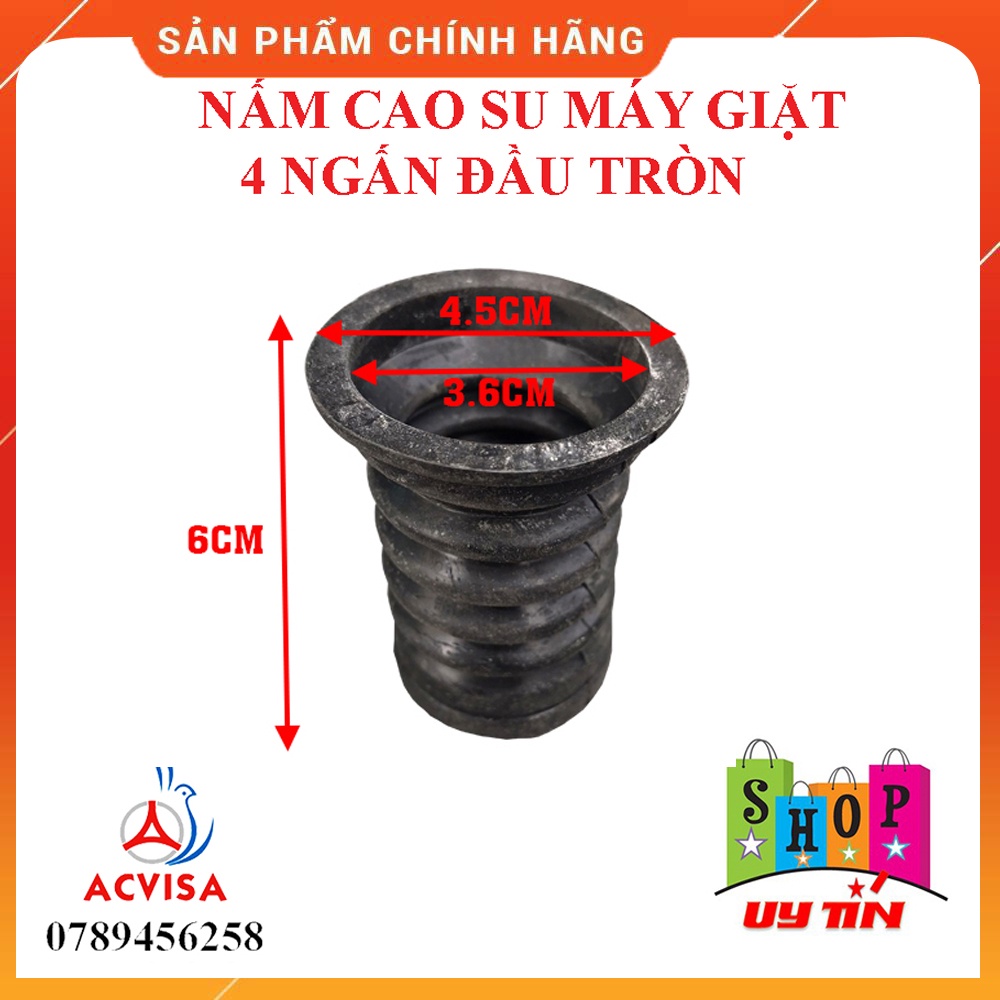 Nấm cao su máy giặt các loại Toshiba/ Samsung/ LG/ Sanyo/ Gắn liền tay sắt/ Gắn liền tay nhựa - Giá tốt - Hàng đẹp
