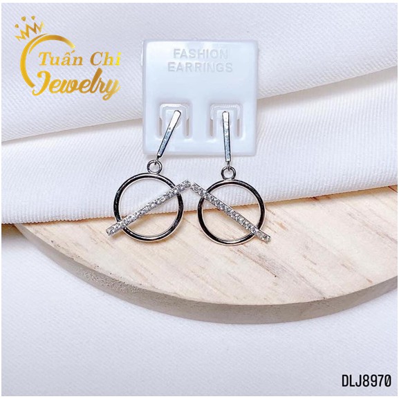 Bông Tai Bạc ⚡BẠC ĐẸP⚡ Khuyên Tai Bạc Đẹp Kiểu Dáng Cá Tính