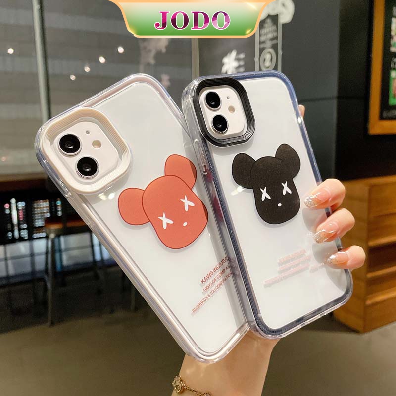 Ốp Điện Thoại Mềm Chống Sốc 3 Trong 1 Cho iPhone 14 13 12 11 Pro Promax 7 8 Plus X XR XSMax SE