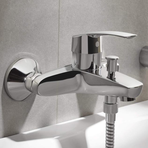 Củ sen tắm Grohe 33300002, bộ trộn nóng lạnh, chính hãng