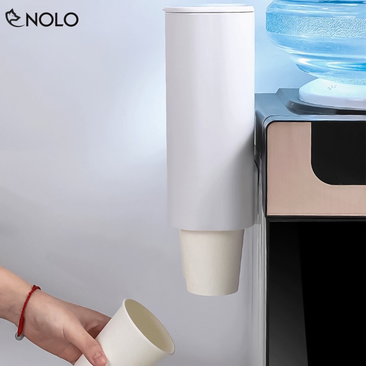 Giá Khay Dán Tường Đựng Bảo Quản Ly Nhựa Ly Giấy Phù Hợp Nhiều Cỡ Ly Chất Liệu Nhựa ABS