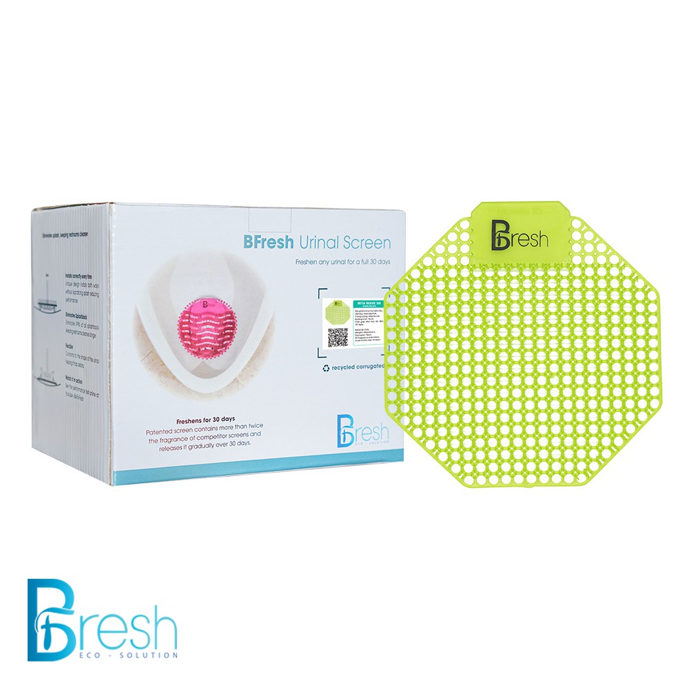 BFresh - Tấm lót khử mùi bồn tiểu nam Rita 3.0 (Bạc hà)