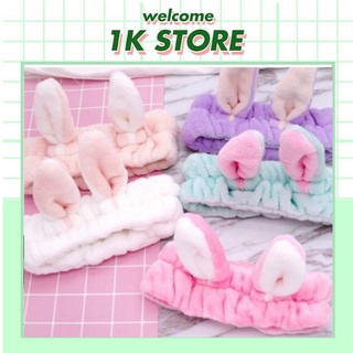 Băng Đô Tuban, Bờm Rửa Mặt Tai Thỏ 3D Mới Hót Trend Xu Hướng