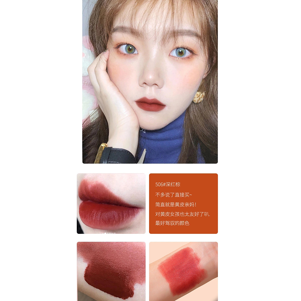 [Hàng mới về] Son lì kháng nước lên màu tự nhiên thời trang cho nữ | BigBuy360 - bigbuy360.vn