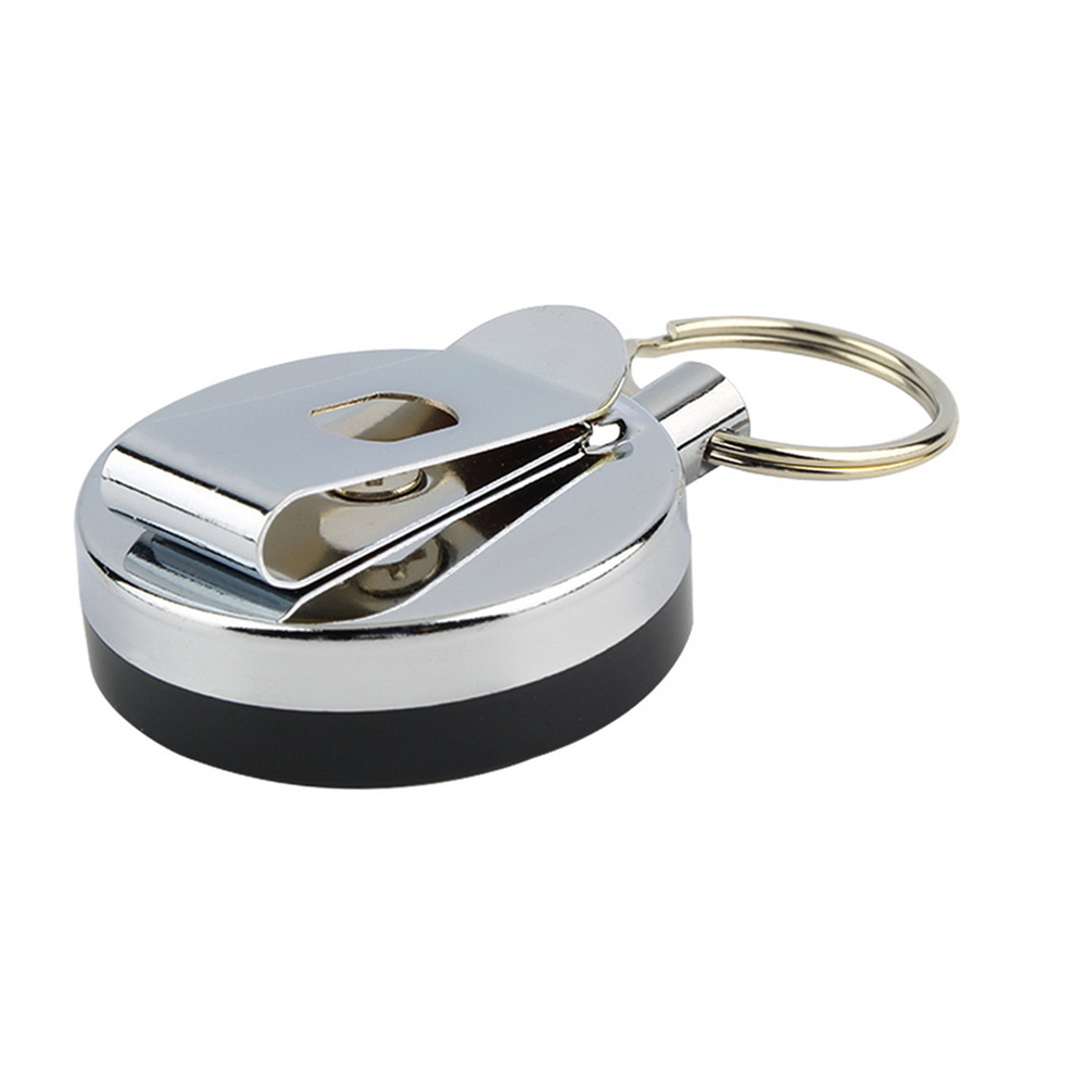 1 Móc Khóa Có Dây Rút Bằng Thép Không Gỉ