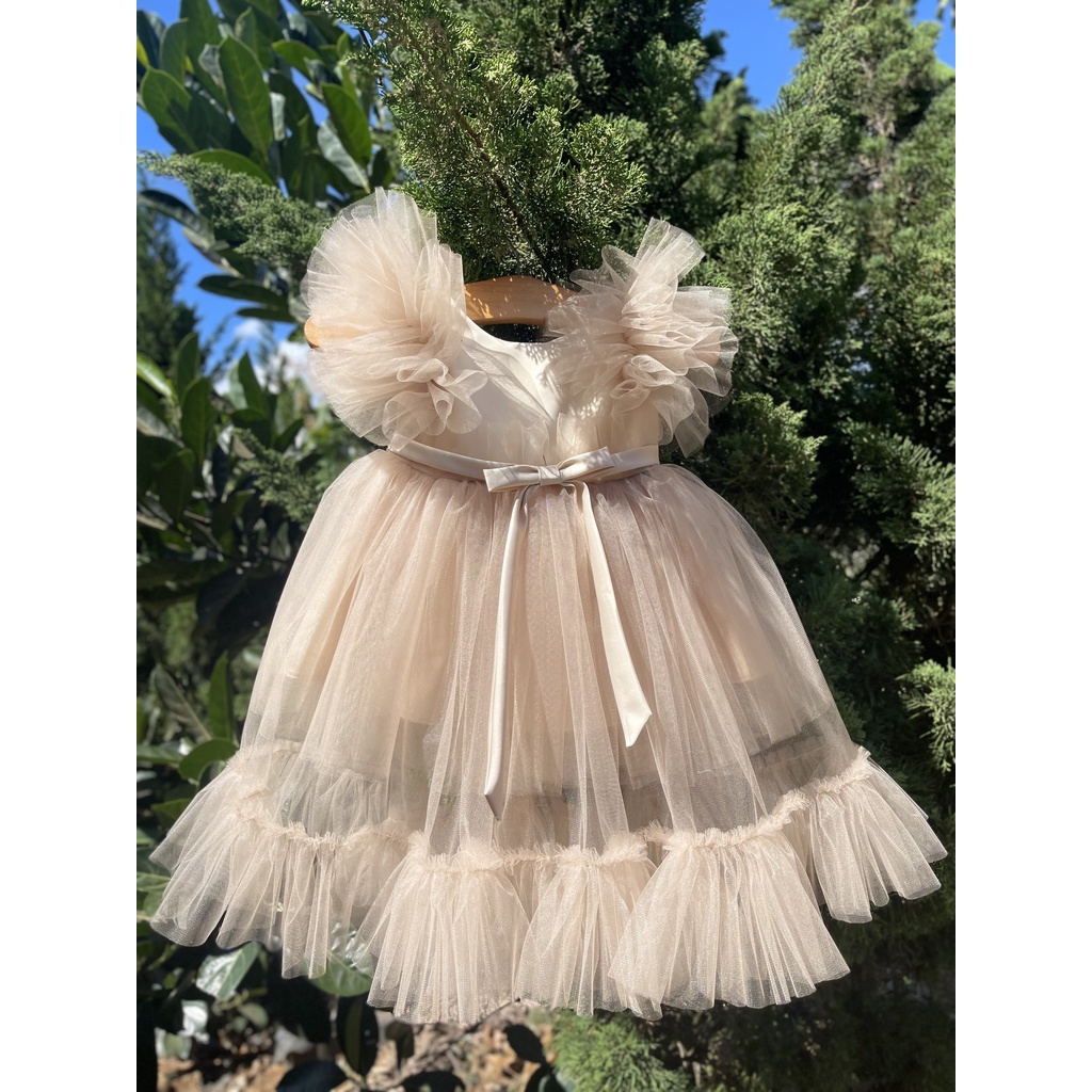 Váy Bé Gái Size Đại để Dự Tiệc, Đi Chơi, Du Lịch - Váy Công Chúa hàng Thiết Kế Cao Cấp Thanh Nhi Fashion TN22722002