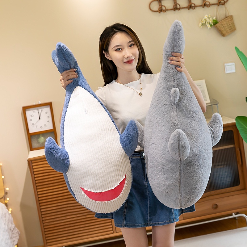 Gấu bông Cá Mập Nhồi Bông Dễ Thương Dùng Làm Quà Tặng Sinh Nhật Cho Bé