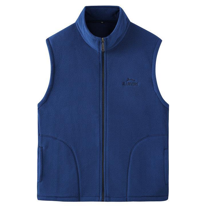 Áo Khoác Cardigan Cổ Đứng Lót Lông Cừu Giữ Ấm Thời Trang Thể Thao Ngoài Trời Cho Nam