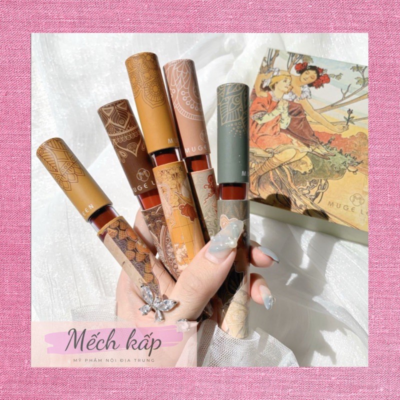 [MUGE LEEN] set 5 cây son love story siêu hot | BigBuy360 - bigbuy360.vn