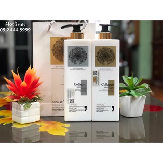 [CAM KẾT CHÍNH HÃNG + Tặng TD] Bộ dầu gội xả Vinge 1000ml siêu mềm mượt, phục hồi hư tổn và lưu hương lâu đến 3 ngày.
