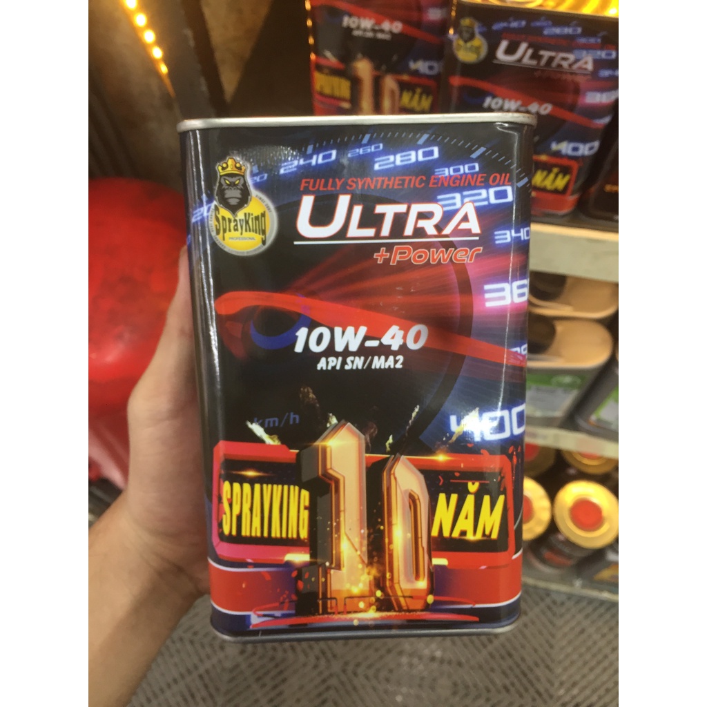 Dầu nhớt SprayKing nhập khẩu chuyên dụng dành cho xe tay ga - tay côn - xe máy