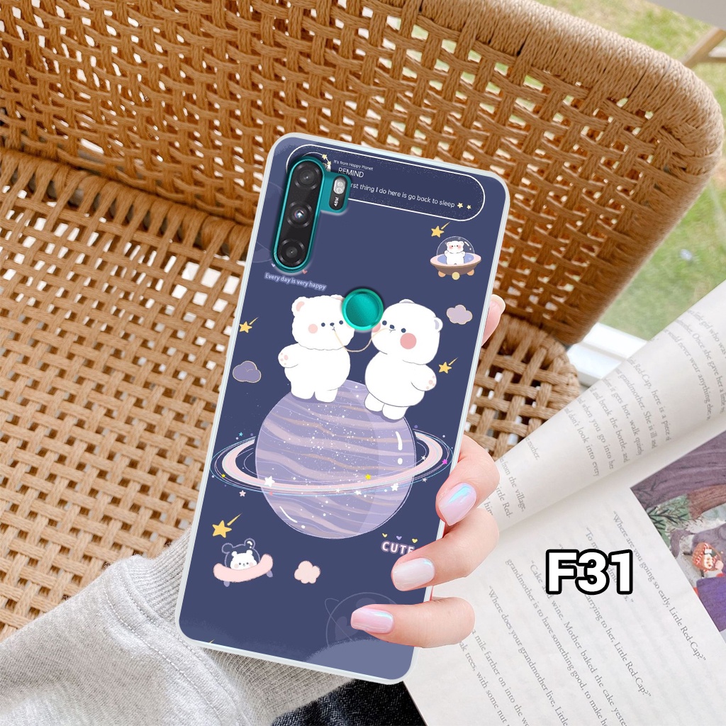 Ốp lưng điện thoại VSMART Active 3/ Live/ Star/ Bee/ Bee 3/ Aris in hình hoạt hình vũ trụ dễ thương