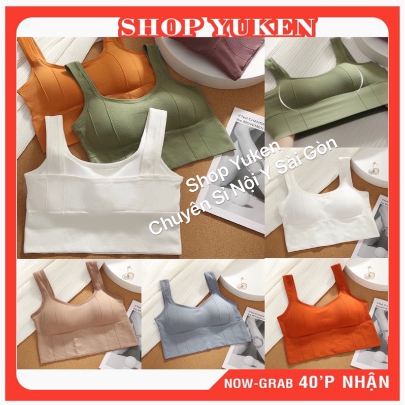 Áo Bra Phong Cách Thể Thao. Áo Lót Thể Thao Nữ Có Mút Ngực