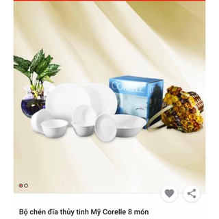 Bộ chén Corelle 8 món