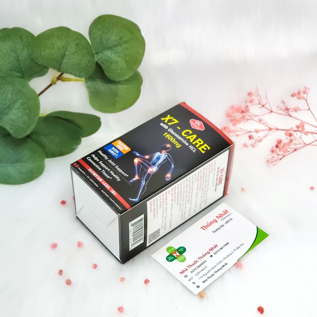 Viên uống bổ xương khớp Olympian Labs X7 Care hộp 60 viên Intershop