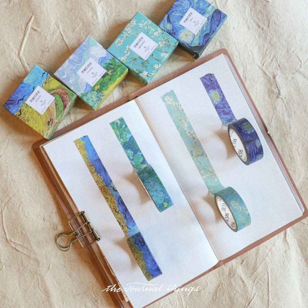 Washi Tape Van Gogh Art