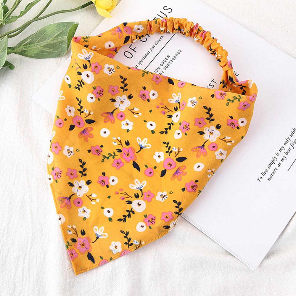 Khăn Turban Co Giãn In Họa Tiết Hoa Thời Trang Cho Nữ