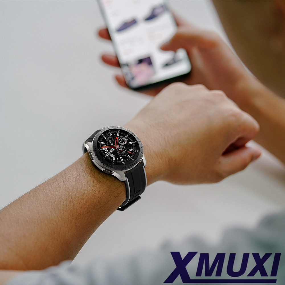 Dây Đeo Thay Thế 22mm Bằng Silicon Cho Đồng Hồ Samsung Galaxy Watch 46mm/Huawei Watch GT 3/Samsung Gear S3 Classic/Samsung S3 Frontier XMUXI91004