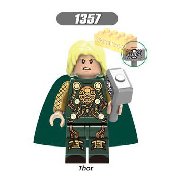 Đồ chơi lắp ráp Lego Minifigures - Marvel Thor Mẫu 1 - Trò chơi lắp ráp mô hình nhân vật