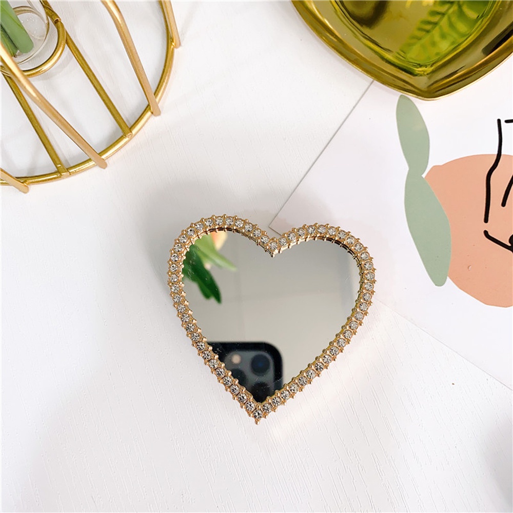 Giá Đỡ Điện Thoại Hình Học Có Thể Gập Lại Kèm Gương Trang Điểm Tiện Dụng