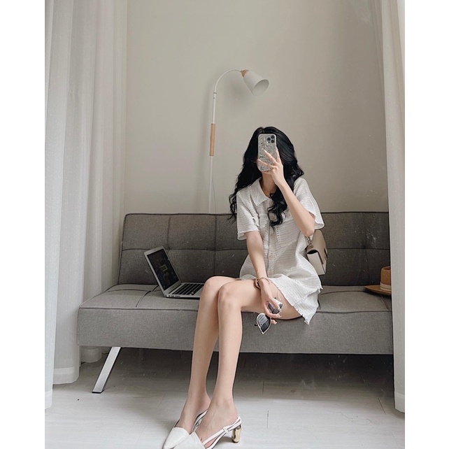 Set dạ tweed quần đùi cộc Samhyewear | BigBuy360 - bigbuy360.vn