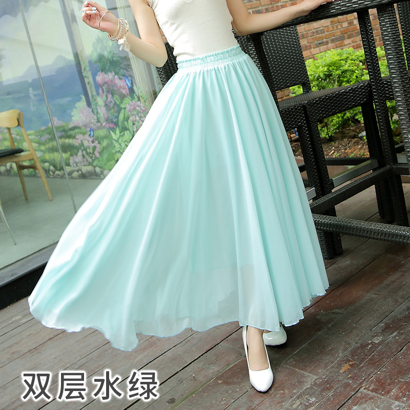 Chân Váy Voan Dài Đi Biển Xinh Xắn Dành Cho Nữ | BigBuy360 - bigbuy360.vn