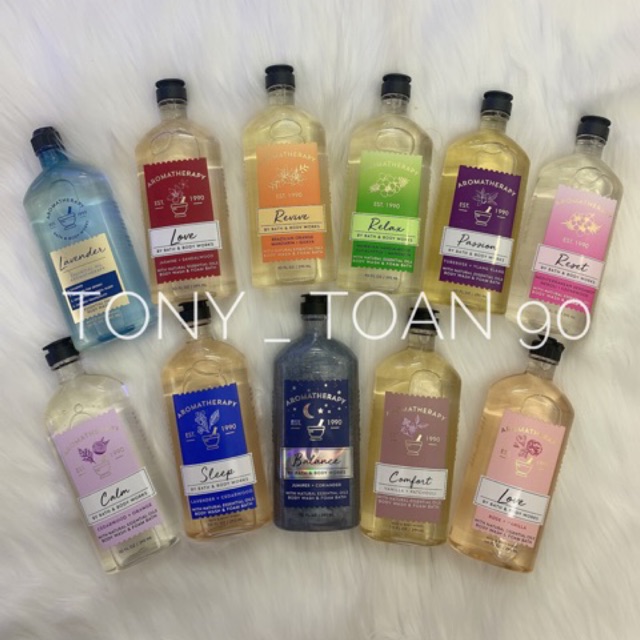 [AUTH] Sữa Tắm Bath & Body Works Aromatherapy - 295ml