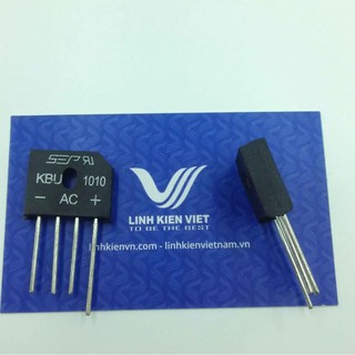 DIODE CẦU DẸT KBU1010 10A 1000V
