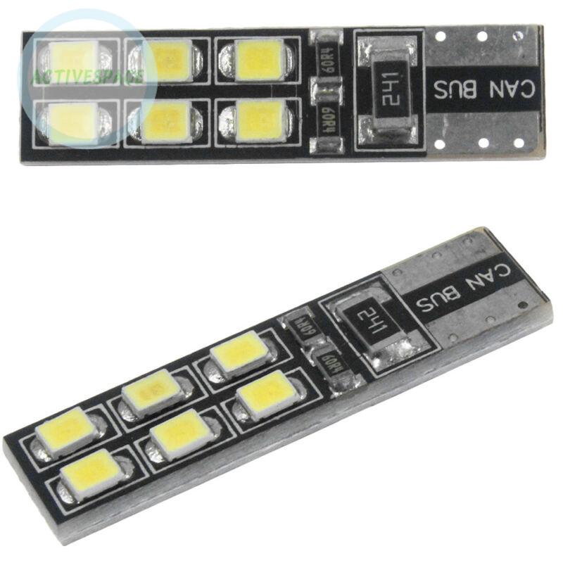 4 Bóng Đèn Led Dc12V T10-12Smd-2835 Cho Mercedes-Benz W204 C300 C350