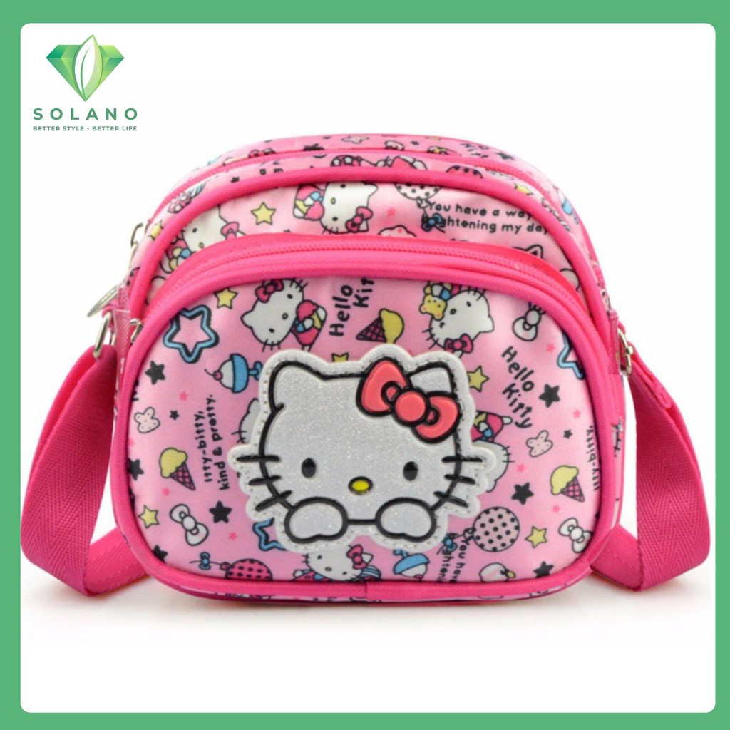 Túi đeo hình mèo Hello Kitty cho bé gái cực dễ thương