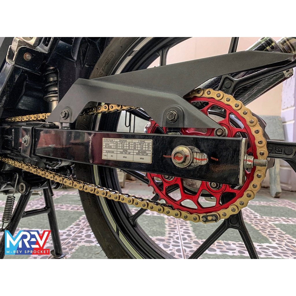 Sên 10 ly DID 428HD Vàng 130 mắt chính hãng.