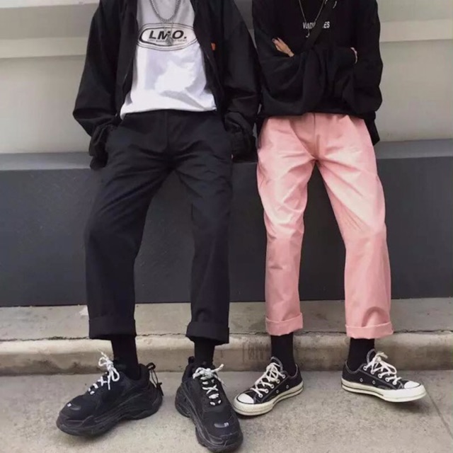 BASIC PANT KAKI - Quần kaki màu trơn lưng chun | BigBuy360 - bigbuy360.vn