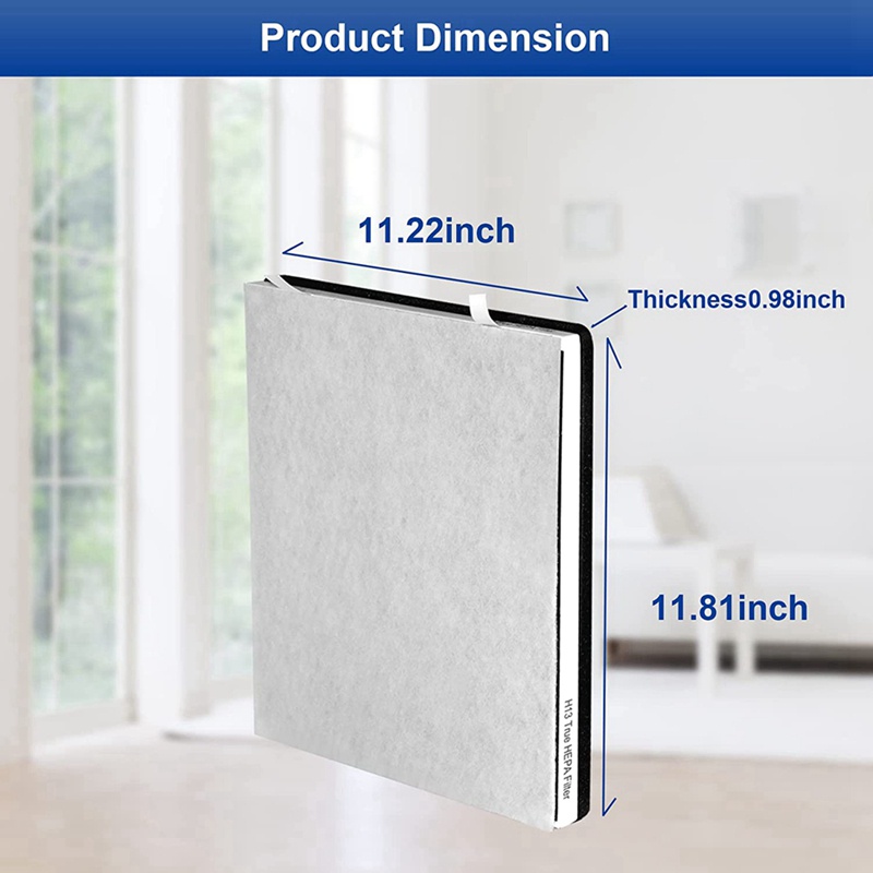 Bộ Lọc Hepa 3 Trong 1 Thay Thế Cho Máy Lọc Không Khí Levoit Vital 100 100-RF