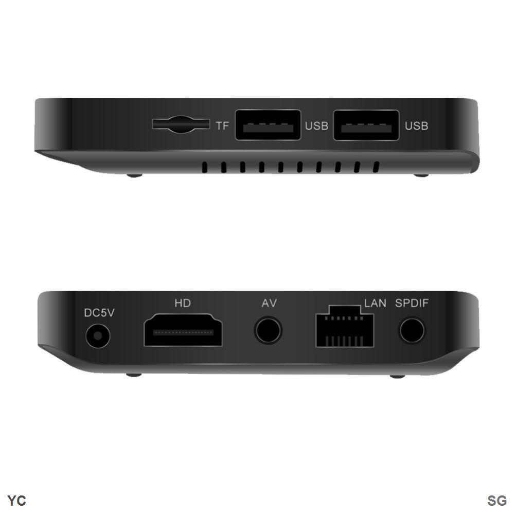 Đầu TV Box Q96 Mini Thông Minh Android 10.0 Amlogic S905L Quad Core 2.4G Wifi 4K KèM Phụ KiệN