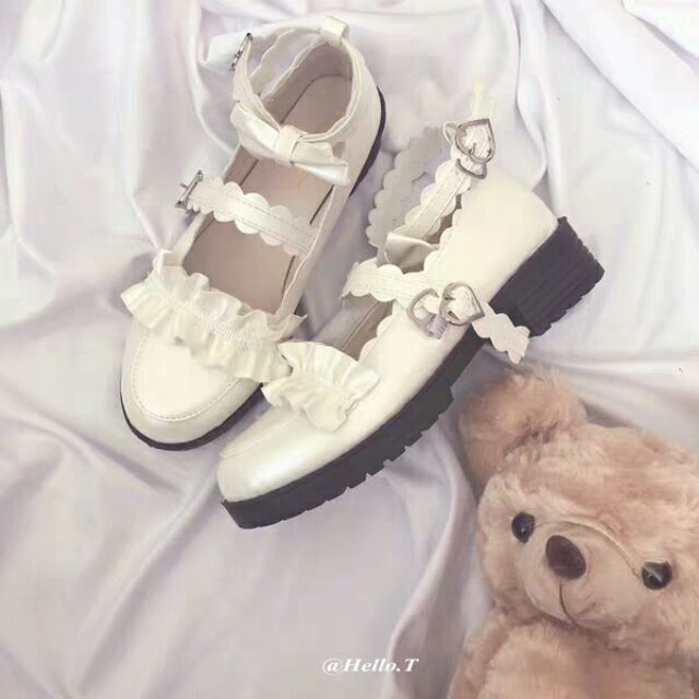 [ oder ] giày lolita quai ngang kèm ảnh thật (mẫu 03) | BigBuy360 - bigbuy360.vn