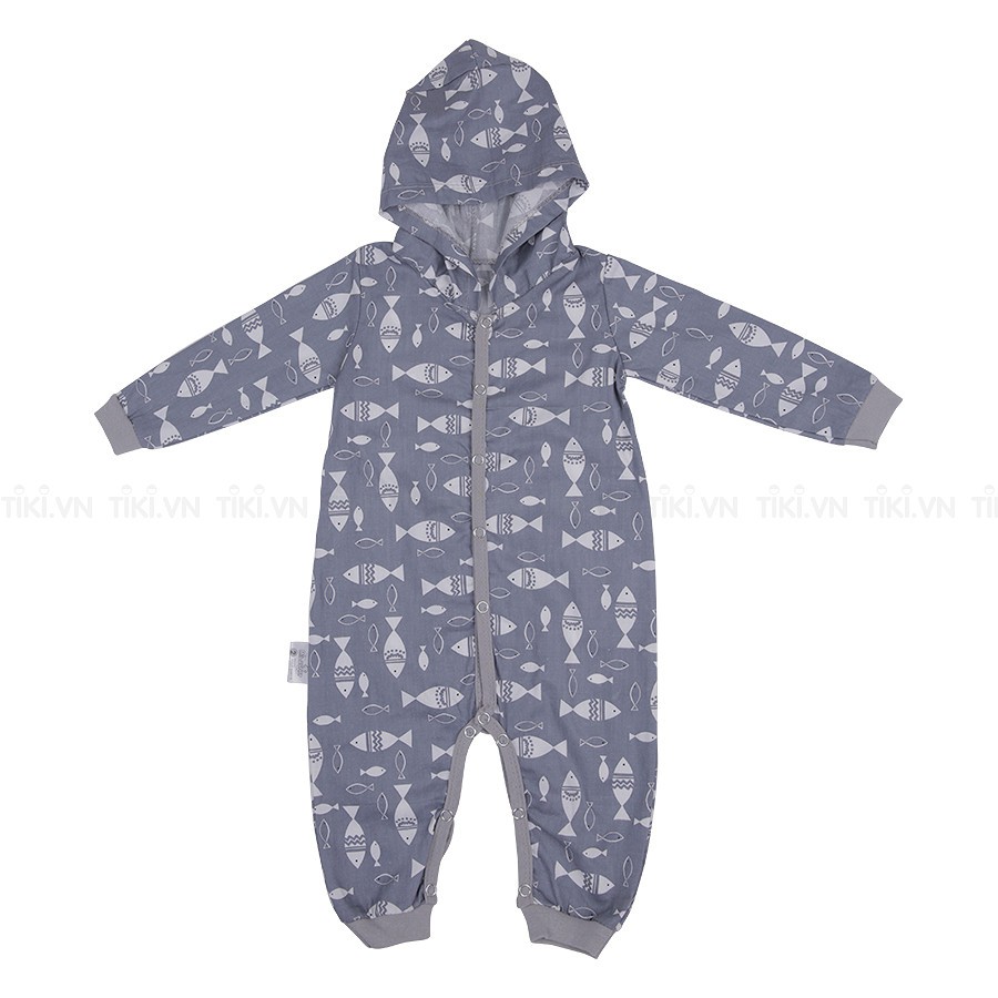 Bộ Bodysuit Dài Cho Bé Nhiều Hình Cho Bé - Mihababy - FBDS