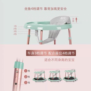 XE TẬP ĐI ZOKO GẤP GỌN