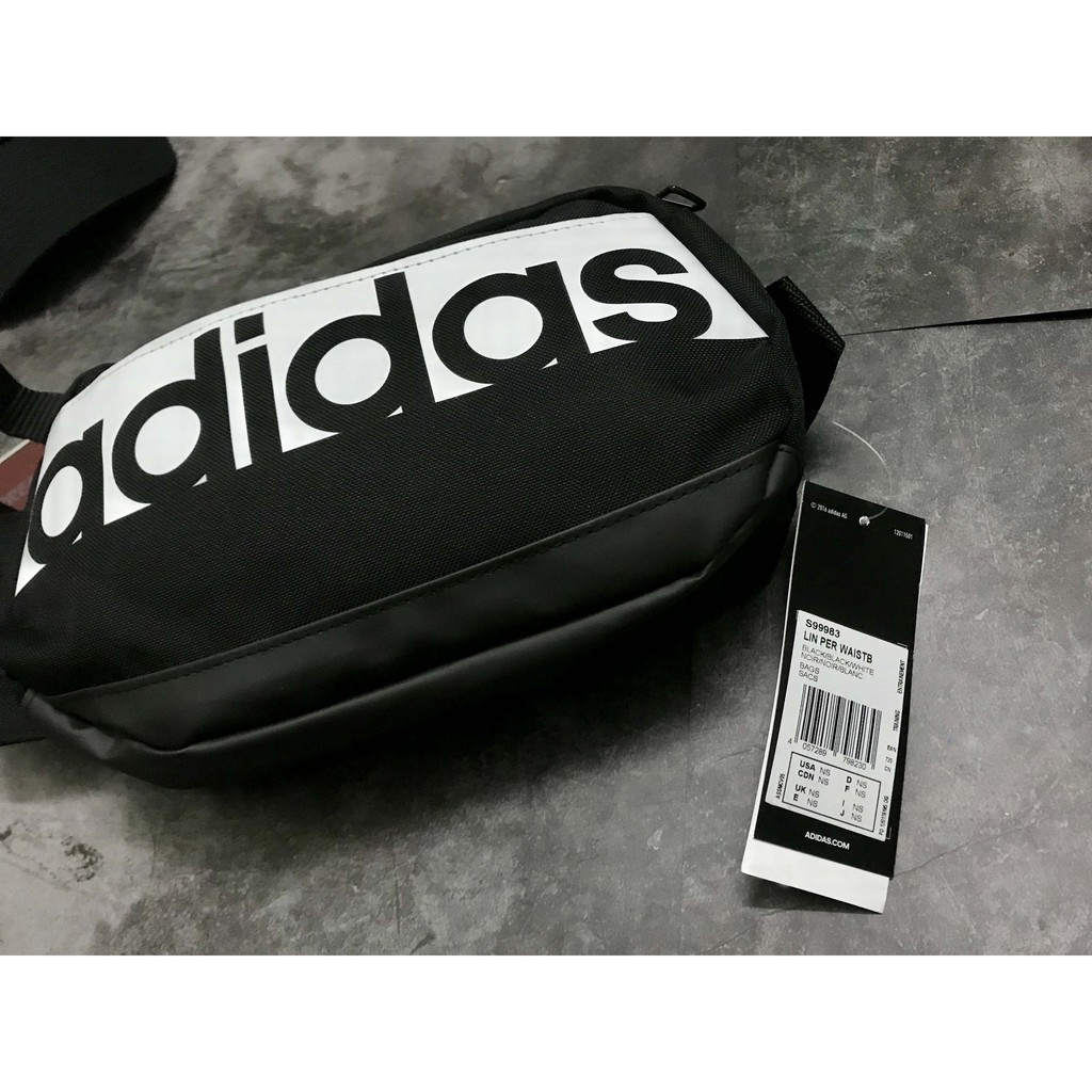 ✔️ [AUTHENTIC] Túi Đeo Chéo Adidas Linear Performance Waist Bags - S99983 | CAM KẾT CHÍNH HÃNG 100%