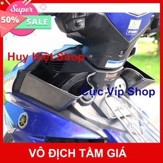 HCM- Hộc Đựng Đồ Gắn Xe Exciter 2015 - 2019 Full Đen Đẳng Cấp (2112)