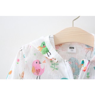 Áo khoác lụa mỏng cho bé gái AK097