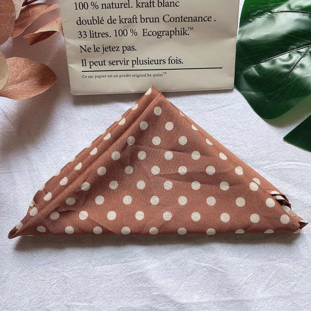 Khăn Bandana buộc cổ, buộc đầu họa tiết xinh xắn QO - BAN02