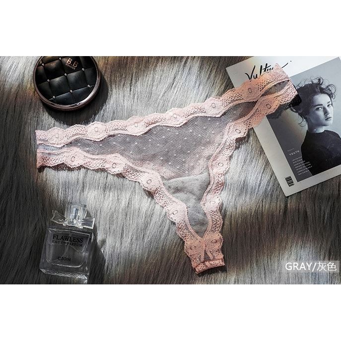 Quần Lót Lọt Khe Ren Trong Suốt P255