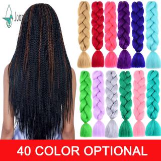 Tóc giả dài bện nhiều màu 24 Inch thiết kế thời trang cho phái nữ