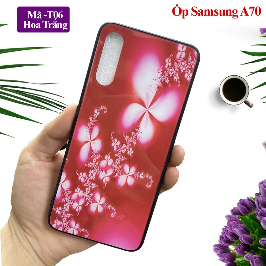 [Freeship] Ốp lưng Samsung A70, vỏ case Galaxy A70 điện thoại ss mặt kính, chống trầy xước, hoa văn tinh tế đẹp độc lạ