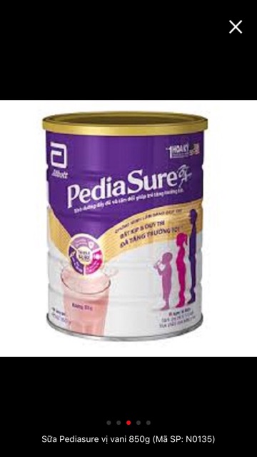 Sữa pediasure 900g date 2021