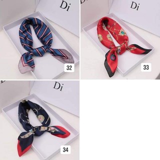 Set 3 khăn lụa 70x70 giá sale 125k